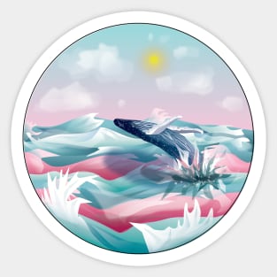 Ocean Morning Sticker